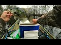 Loading up on Black Crappie with a hand tied jig and bobber - Crappie fishing - tips and techniques