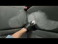 Shampooing Stained Cloth Seats with Simple Tools