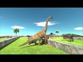 Magma Ankylosaurus Death Run - Animal Revolt Battle Simulator