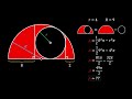 Calculate the Shaded Area | Circle Inscribed in Semicircle