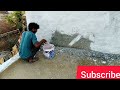 apply white cement|Bilal bhai white cement lagate hue|Ali paint work#white cement