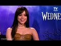 Jenna Ortega flirting with everyone in the Wednesday cast for 9 minutes straight