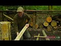 Splitting Wood with an Axe