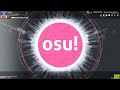 Spectating a hacker in Osu!