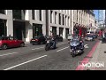 The Hells Angels lead thousands of bikers through London Streets | Harley Davidson Chopper Bikes