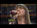 Kelly Clarkson sings National Anthem at the Super Bowl XLVI 2012