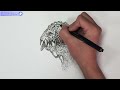 How to draw Imaginary Sea Lion | Drawing Creature Monster Animal | 空想のモンスターを描く トド