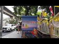 [4K] Walk around BTS Skytrain Phaya Thai in Bangkok, Thailand