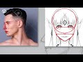 How to DRAW FACES - In your own Style [Front + Sideview] | DrawlikeaSir