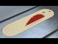 Making Table Saw Inserts / Throat Plates (Dado & Zero Clearance Inserts)