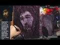 LIVE! Oil Painting Session | Starting a NEW Portrait (OPPOSITE HAND)