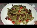 Asinan Kacang Panjang Tumis Daging Non Halal #asinan#kacangpanjang#youtube