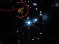 Is The JWST Captured Trace Of An Extraterrestrial Civilization? Dyson Sphere Or Gargantuan Blackhole