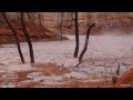 Iceberg Canyon Flash Flood (Flowing Ice!) - Lake Powell