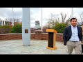 Campus Bell Ringing Ceremony for Elle Maddox, April 8th, 2016 at West Virginia University