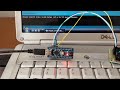 Arduino full ccw and cw test with serial monitor.