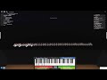 Me doing a full song only using keyboard on Roblox