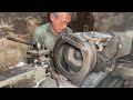 INCREDIBLE Process Of High Pressure Borewell Pump Making. Interesting tube well Manufacturing