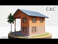 Simple Farmhouse | Tropical House | 7x7m | Two Bedroom