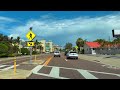 DRIVING TOUR 4K St. PETE BEACH to MADEIRA BEACH FLORIDA