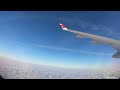 SWISS A220-100 ROCKET CLIMB | London City to Zurich | 4K | Full Flight Wing View (2022)