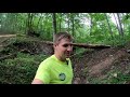 Working on Log Bridge In the Woods - Milling and Installing the Second Log