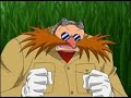 Sonic X Comparison: Dr Eggman Screams After Getting Bitten By Insects (Japanese VS English)