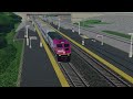 Railfanning RO-Scale FAST MBTA Commuter Rail trains on the Roblox Providence / Stoughton line.