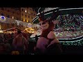 4K Wroclaw Poland  Christmas fair and city lights