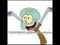 TELEKINESIS squidward tentacles - AI