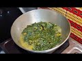 পাট শাকের ঝোল | Pat saker jhol | Bengali Jute Leaves Recipe | Fresh Pat Shak Village Style/Shak Vaji