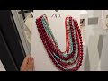 ZARA WOMEN'S JEWELLERY NEW COLLECTION / AUGUST 2024