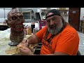 Halloween prop restoration. Foam and latex prop Animatronic repair