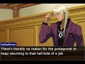 The EKN gang talks about FNAF lore but it's in Ace Attorney