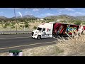 TRIPLE Trailer de RUNNERS (Barcel) CASCADIA Ruta San Luis a  Zacatecas American Truck Simulator