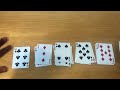 How to play Five Piles Solitaire