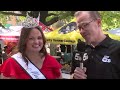 5NEWS' Skot Covert attends Johnson County Peach Festival, meets Miss Peach