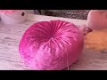DIY Round Velvet  Luxury cushion for cheap