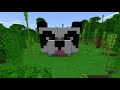 Minecraft | How to Build a Panda Head House + Interior