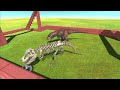 T-REX vs Skeleton T-REX vs Mutant T-REX vs Robot T-Rex - Animal Revolt Battle Simulator