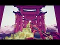 Shogun's Sakura Maze Death Run in TABS Map Creator Totally Accurate Battle Simulator