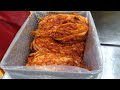 Amazing Korean Kimchi Mass Production / Food Factory