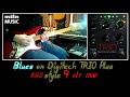 Blues on Digitech TRIO+ R&B style 9 ALT TIME