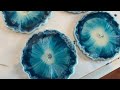 Pretty Resin Coasters