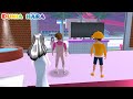 Wah Rumah Baru Mio Serba Pink Barbie 😱 | Yuta Pindah Rumah Karena Banjir | Sakura school Simulator