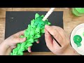 DIY Candy Gingerbread Christmas Trees from Air Dry Clay! (Christmas in July)