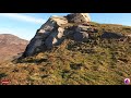 Irish Mourne Mountain run 4K | Virtual treadmill running | Explore Ireland | County Down ASMR 30 min