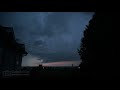 CRAZY lightning storm! Close strikes & awesome thunder