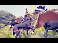 Arrow League Temple vs Dinosaur and Animal in TABS Mod Map Creator Totally Accurate Battle Simulator