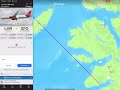 Virgin Atlantic route {Boeing 787}(G-VBZZ)